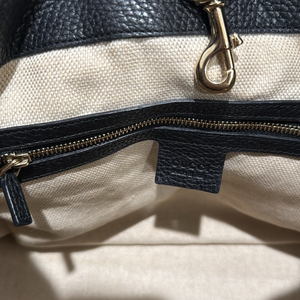 Gucci Black Soho Shoulder Chain Bag - Picture 12 of 12